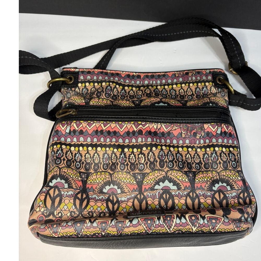 Sakroots Crossbody Bag Boho Paisley Shoulder Purse